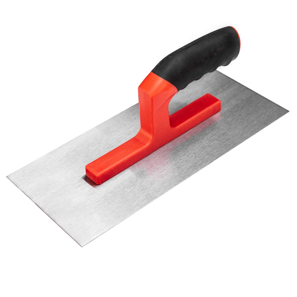 Plastering trowel, rubber-plastic handle 280x130mm